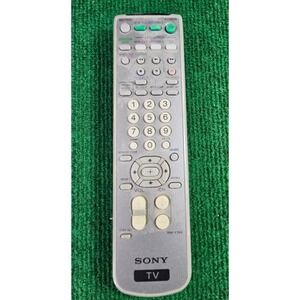 Sony RM-Y196 TV Remote Control Universal Replacement Silver
